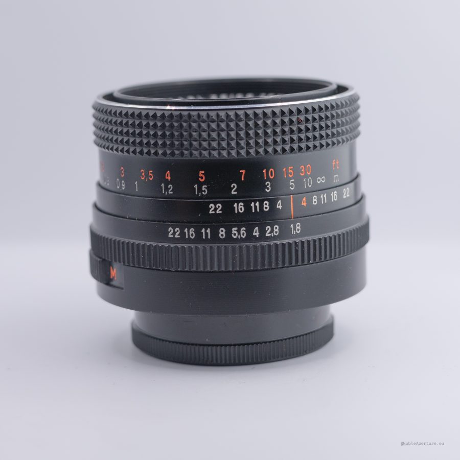 Carl Zeiss Jena DDR MC Pancolar 50mm f/1.8