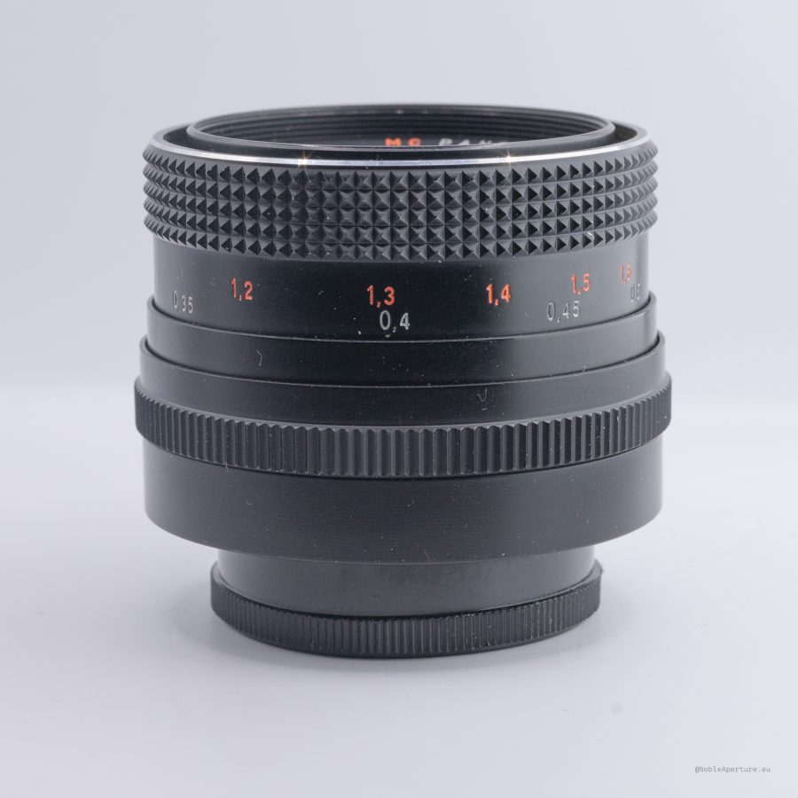 Carl Zeiss Jena DDR MC Pancolar 50mm f/1.8